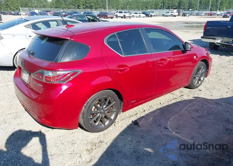 2013 Lexus Ct from USA, damaged, VIN JTHKD5BH9D2136181